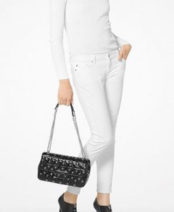 michael kors sloan quilted leather shoulder bag