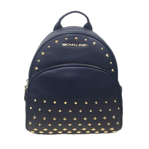 michael kors abbey medium studded backpack